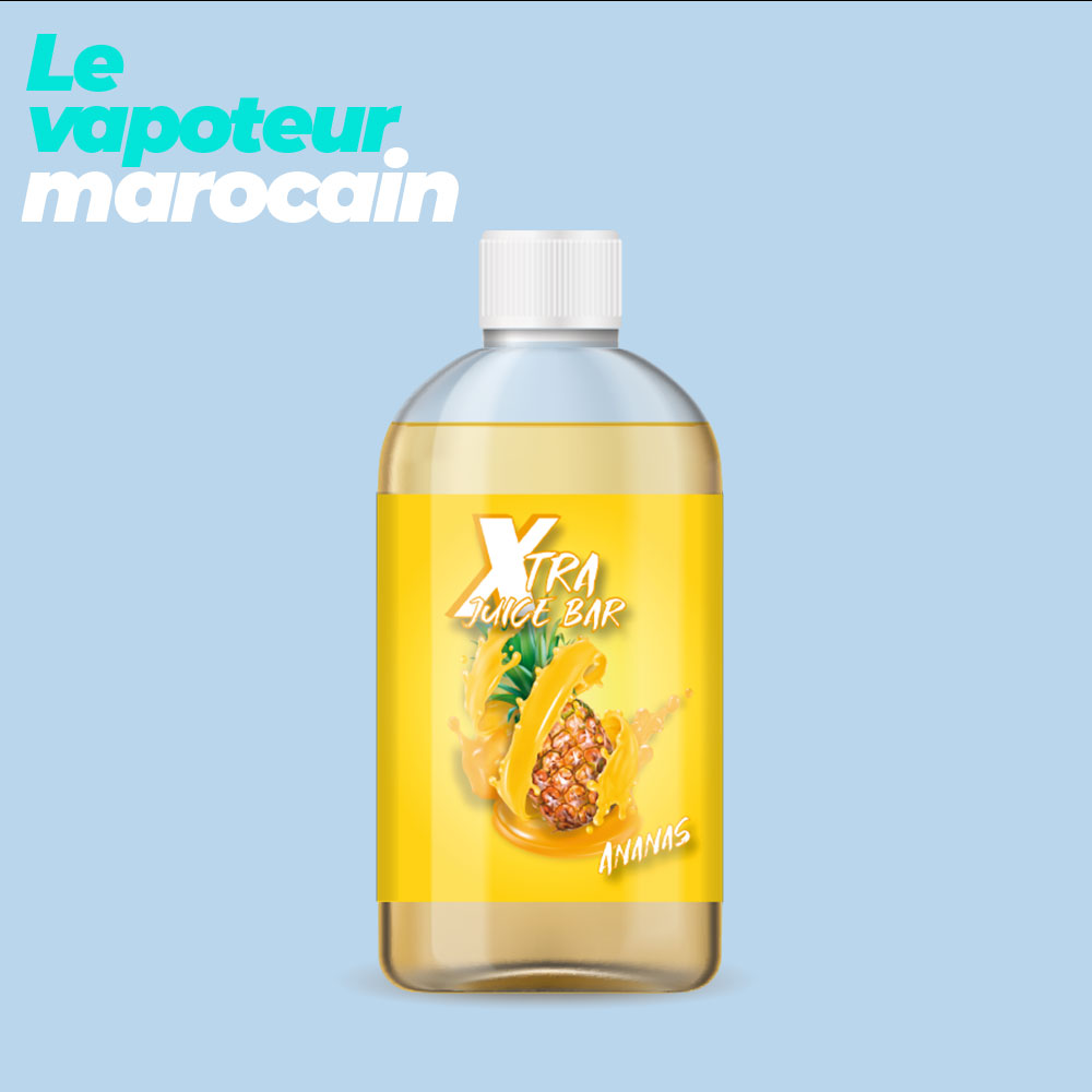 [LIQ/XJB-07-1L] ANANAS 1L 0MG - XTRA JUICE BAR