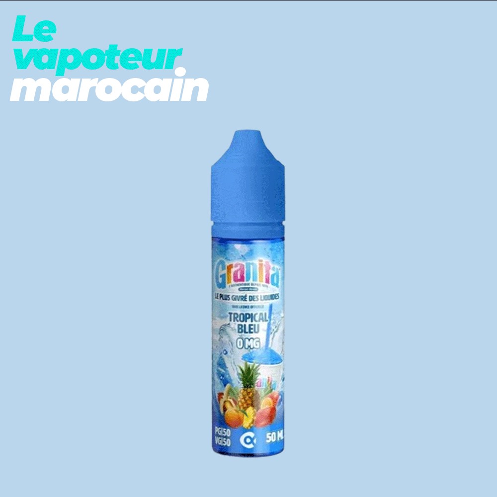 [LIQ/GRA-TRB-50ML] TROPICAL BLEU 50ML 0MG - GRANITA