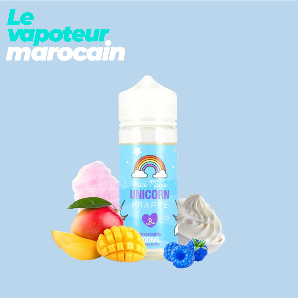 [LIQ/JUM-UNF-100ML] UNICORN FRAPPÉ 100ML 0MG - JUICE'S MAN