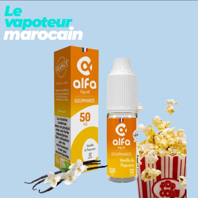 VANILLA & POPCORN 10ML - ALFALIQUID