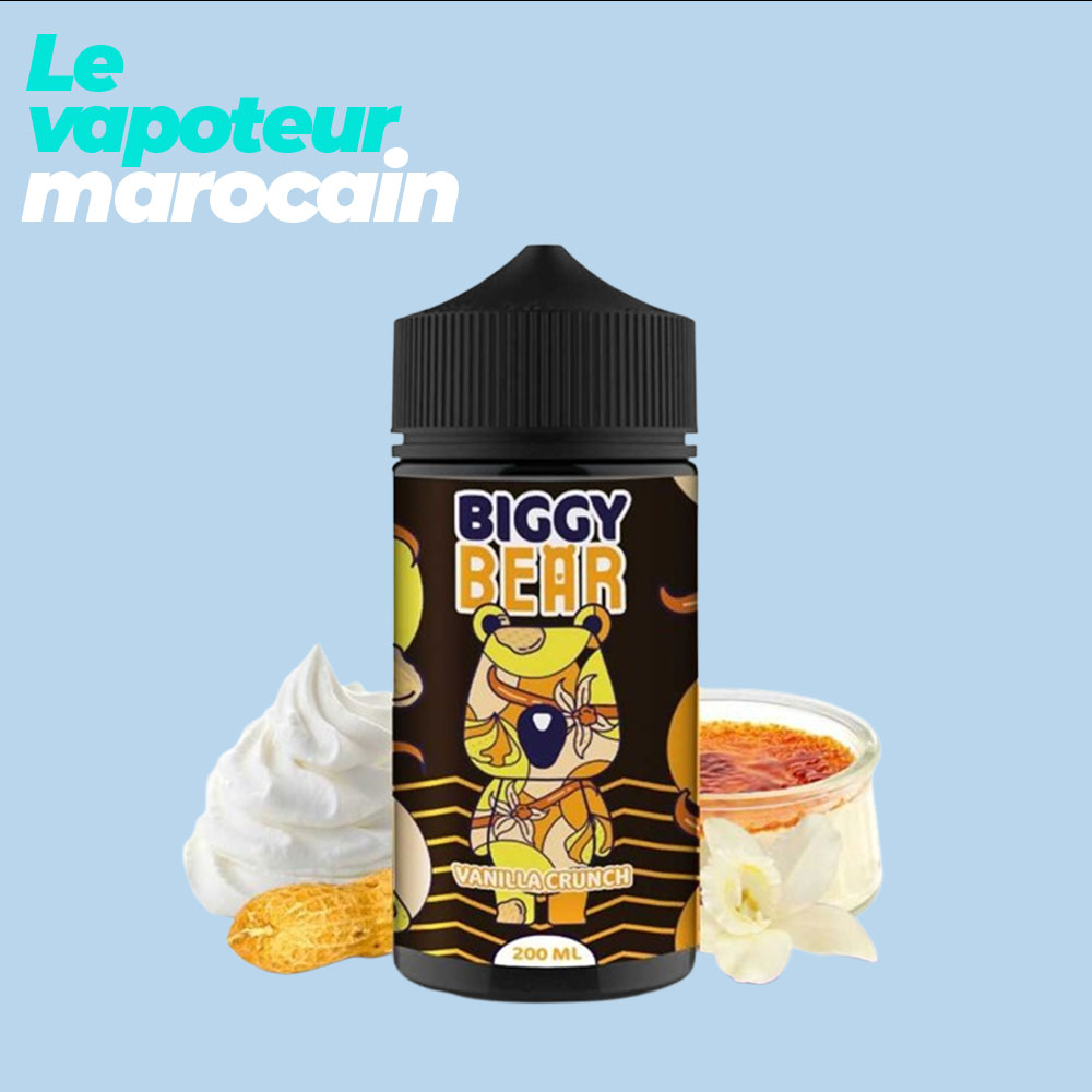 VANILLA CRUNCH 200ML BIGGY BEAR