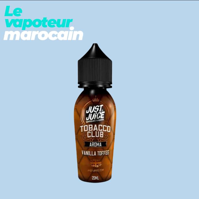[LIQ/JUJ-VAT-50ML] VANILLA TOFFEE 50ML 0MG - JUST JUICE TOBACCO CLUB
