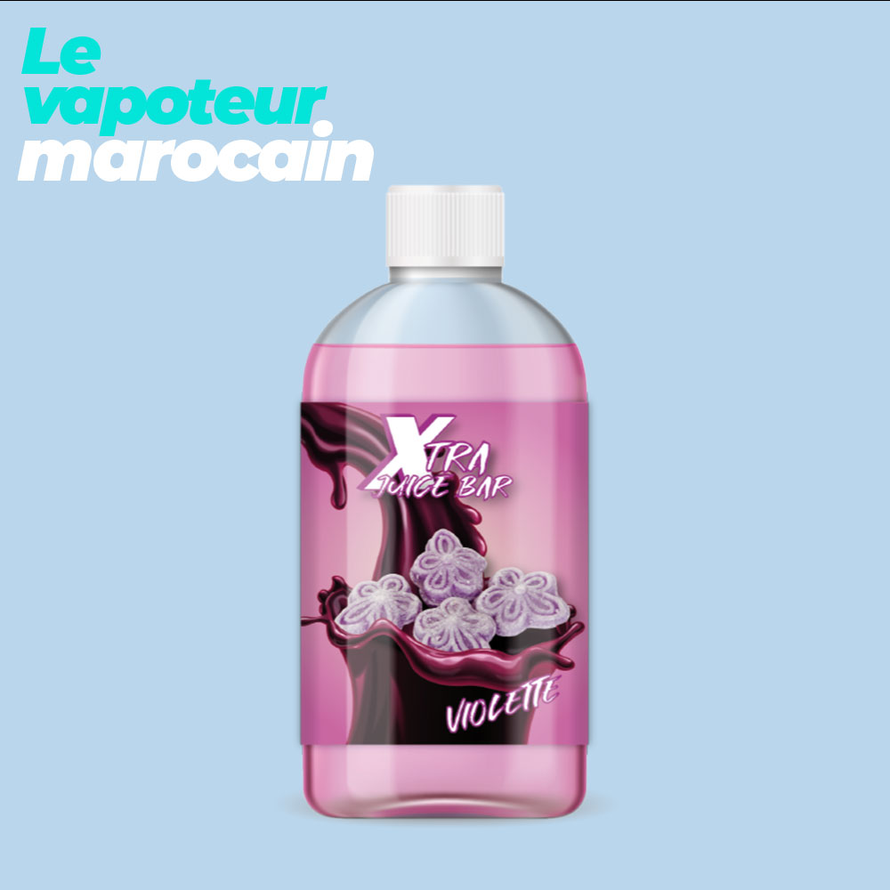 [LIQ/XJB-41-1L] VIOLETTE 1L 0MG - XTRA JUICE BAR
