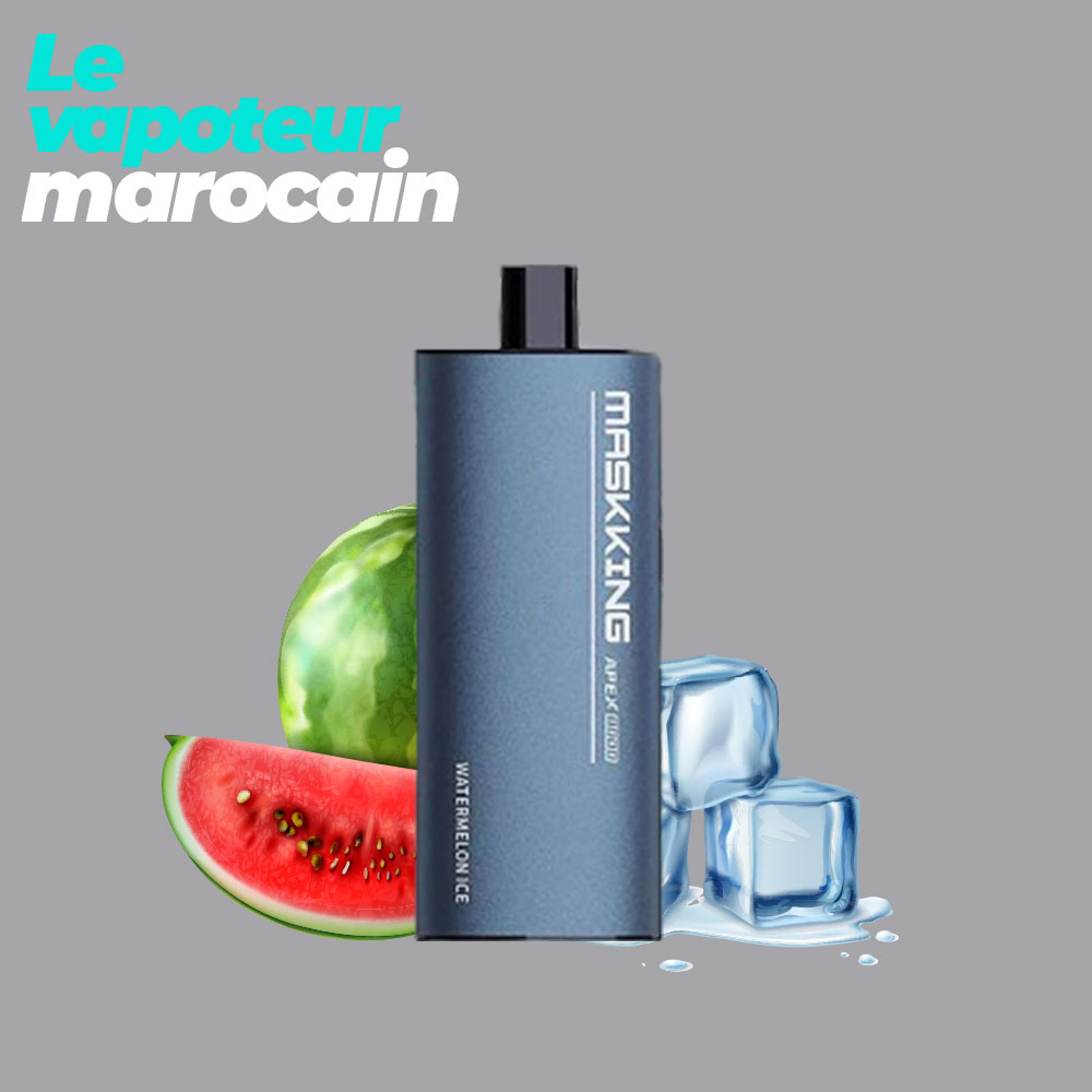 WATERMELON ICE - APEX 8000 BOUFFÉES 2% - MASKKING