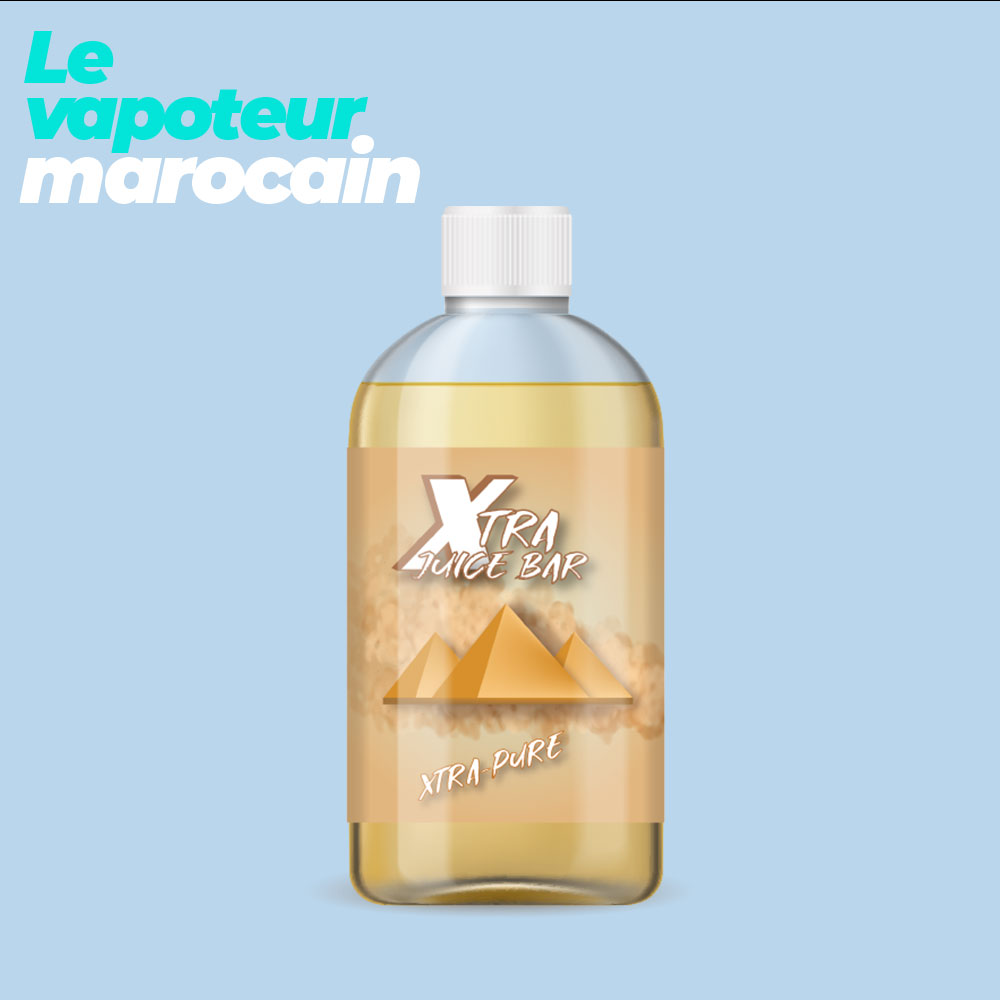 [LIQ/XJB-23-1L] XTRA-PURE 1L 0MG - XTRA JUICE BAR