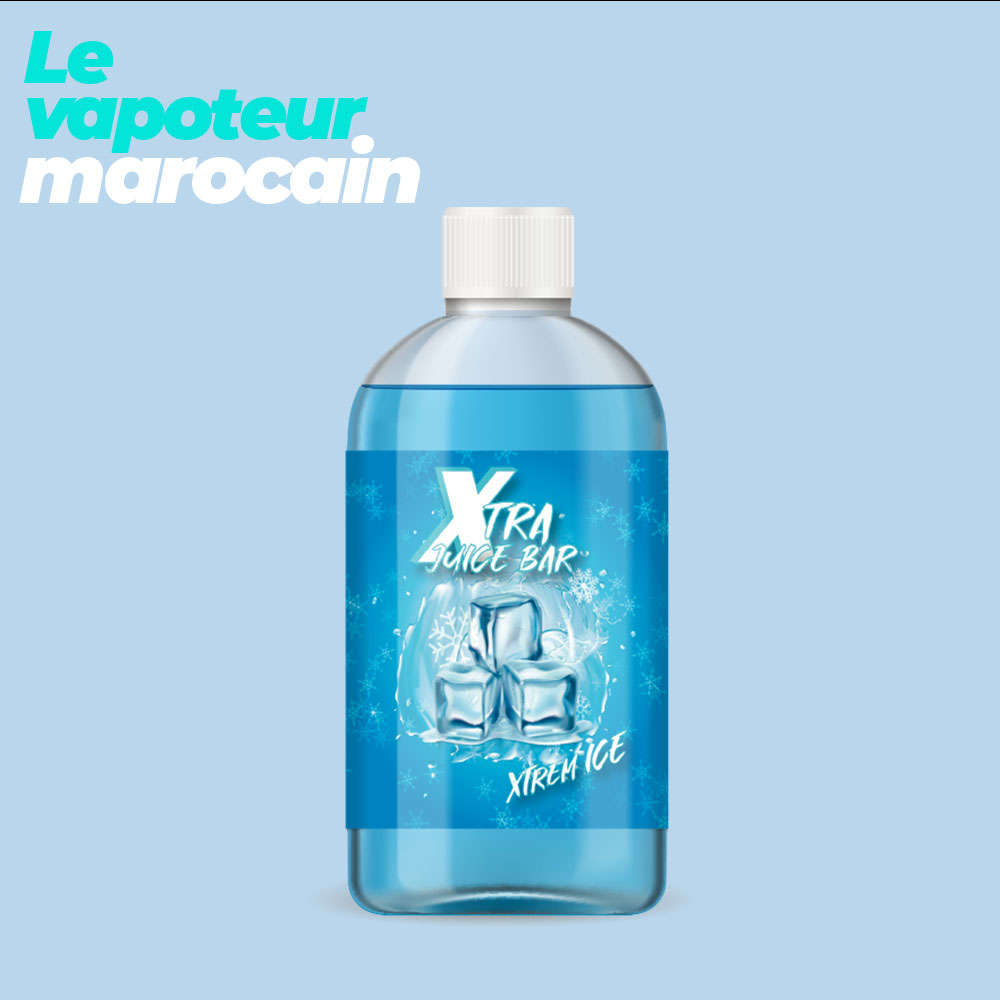 [LIQ/XJB-22-1L] XTREM ICE 1L 0MG - XTRA JUICE BAR