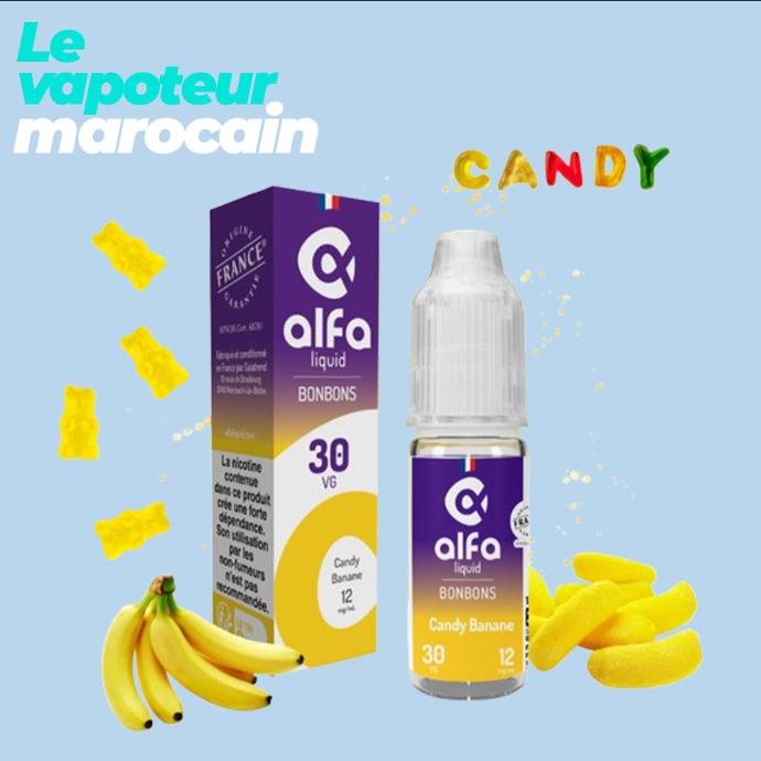 CANDY BANANE 10ML - ALFALIQUID