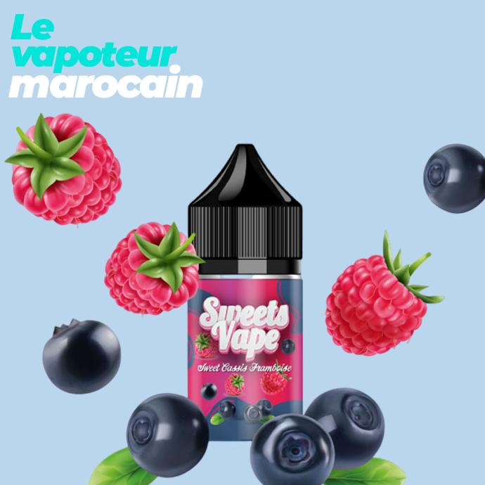 SWEET CASSIS FRAMBOISE 30ML - SWEETS VAPE