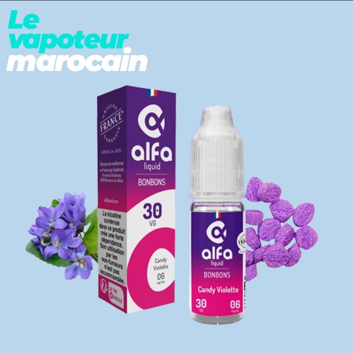CANDY VIOLETTE 10ML - ALFALIQUID