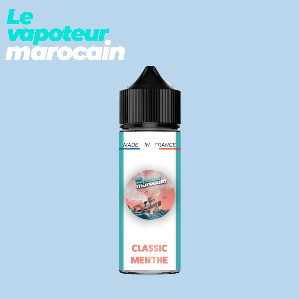 CLASSIC MENTHE 50ML - LE VAPOTEUR MAROCAIN