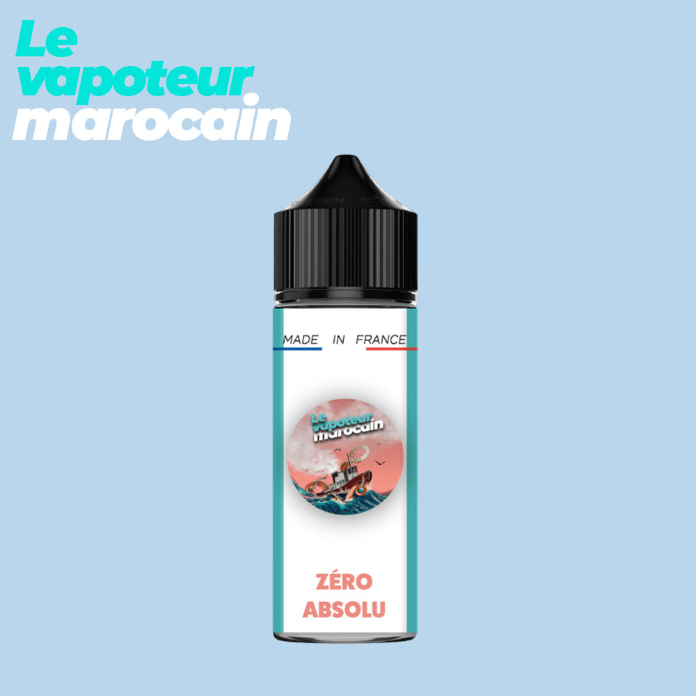 ZÉRO ABSOLU 50ML - LE VAPOTEUR MAROCAIN