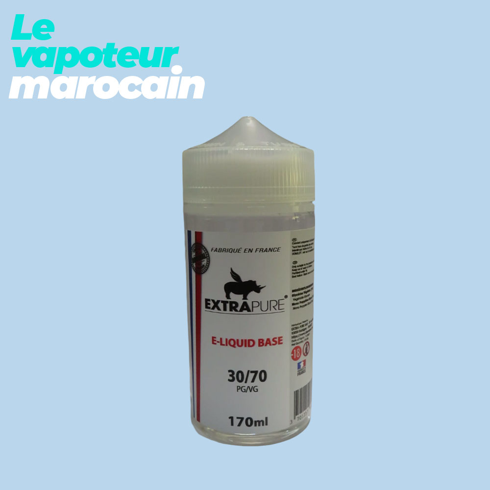 BASE NEUTRE 170 ML 30PG/70VG - EXTRAPURE