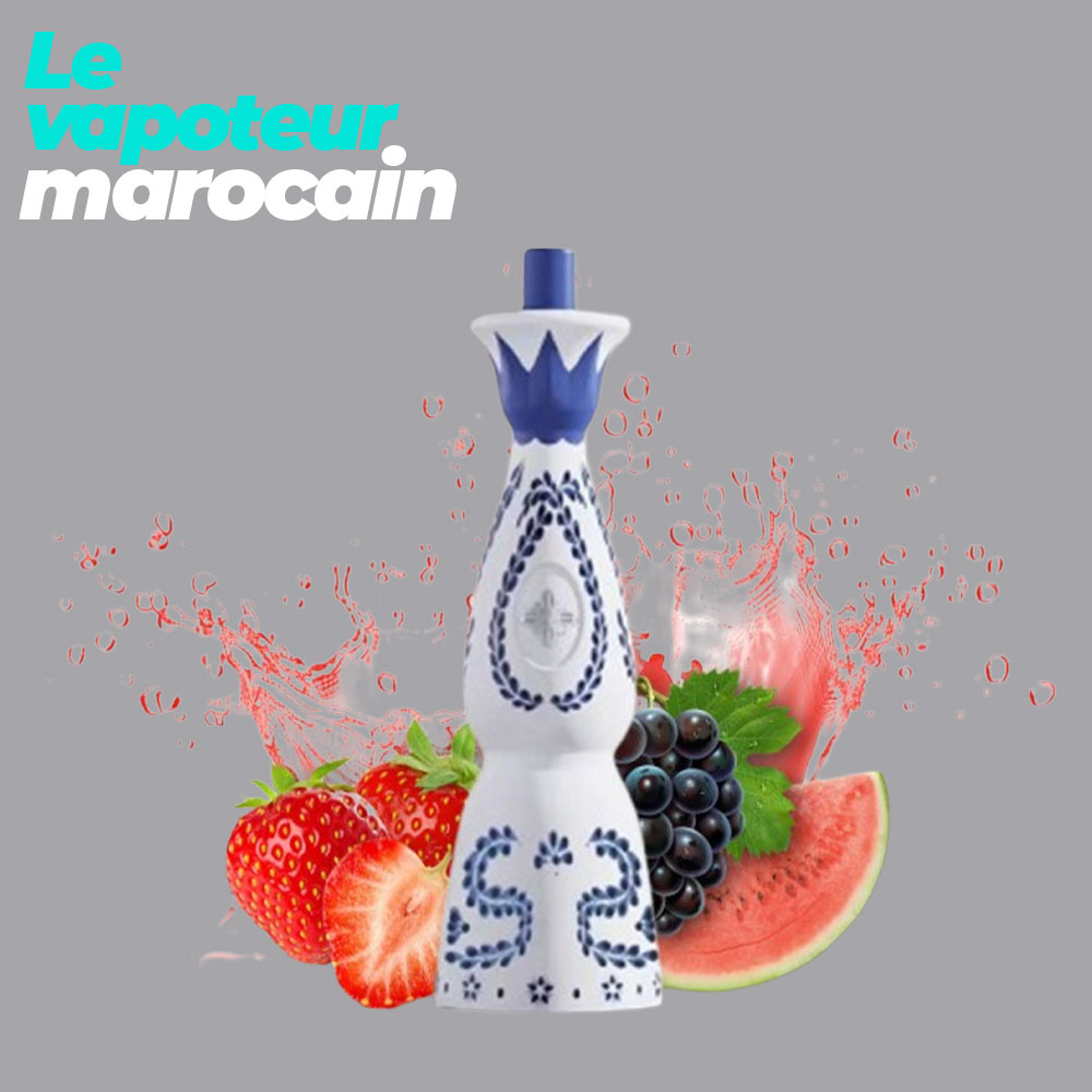 PUFF STRAWBERRY WATERMELON GRAPE ICE- 15000 BOUFFÉES 2% - SHUMO AZUL