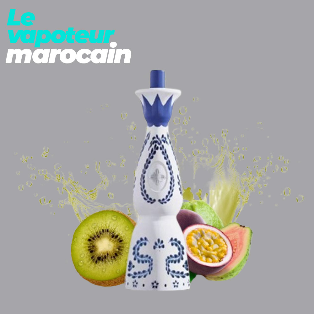 PUFF PASSIONFRUIT KIWI GUAVA ICE- 15000 BOUFFÉES 2% - SHUMO AZUL
