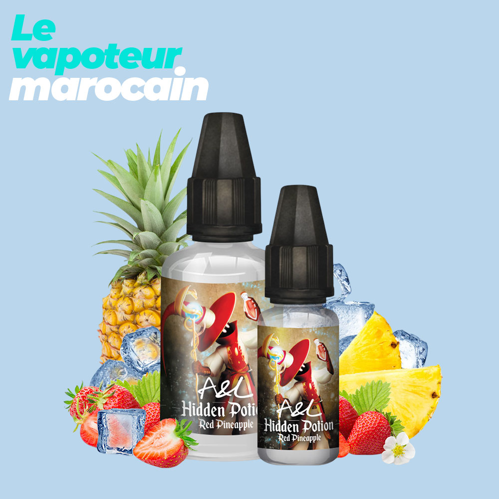 CONCENTRÉ RED PINEAPPLE 30ML HIDDEN POTION - A&L