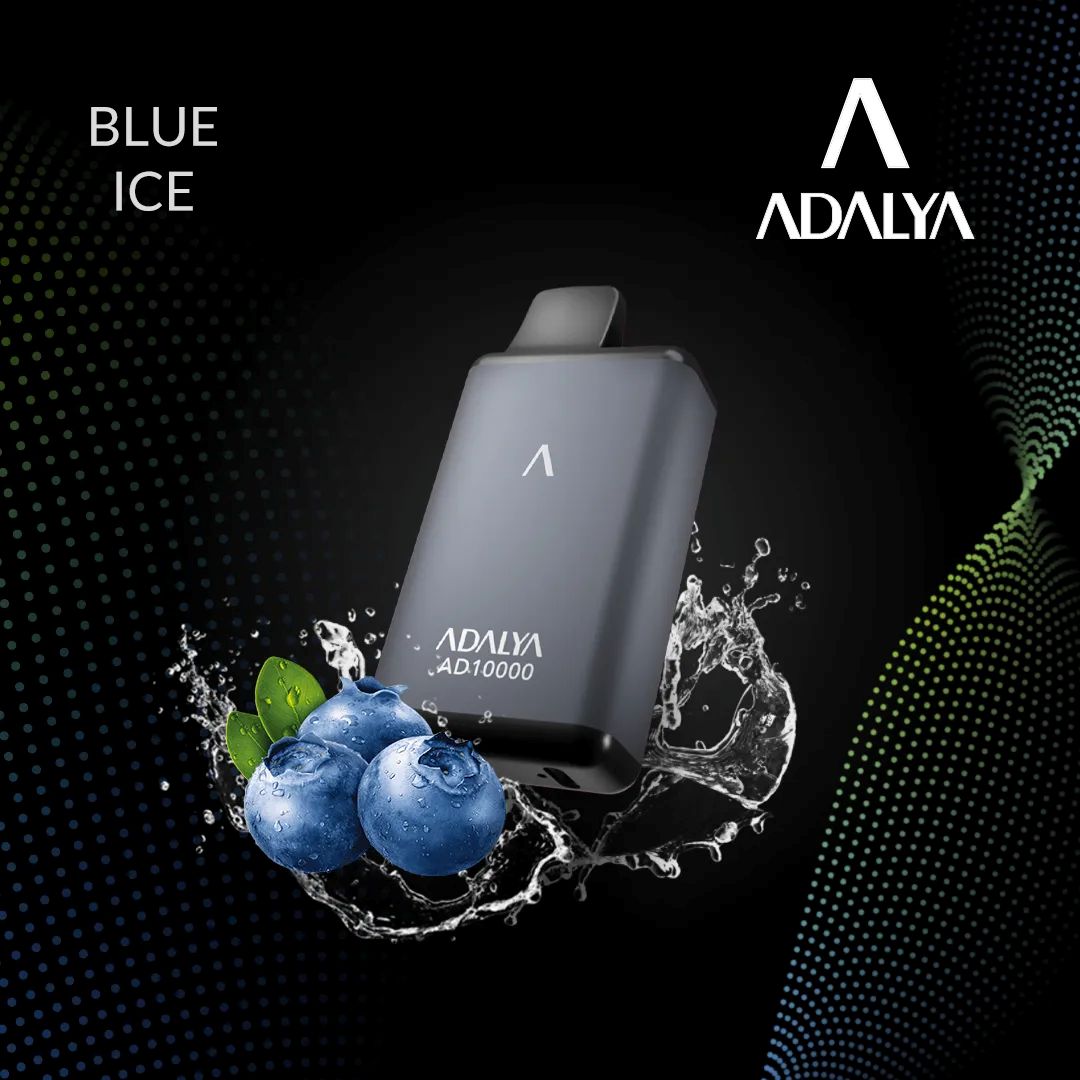 PUFF BLUE ICE - 10 000 BOUFFÉES 2% - ADALYA