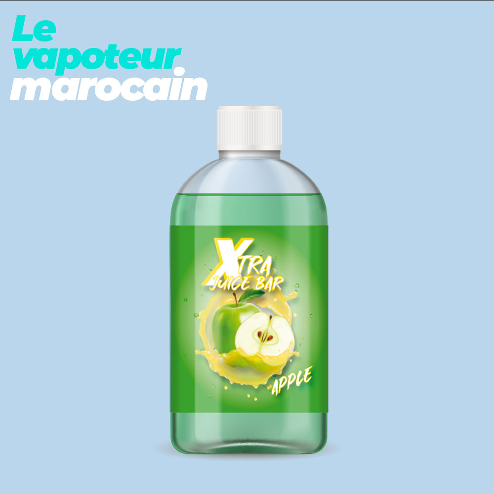 [LIQ/XJB-19-1L] APPLE 1L 0MG - XTRA JUICE BAR