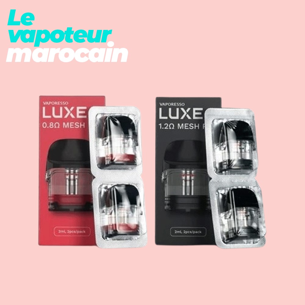 CARTOUCHES POUR LUXE Q ANCIEN MODELE (2 PCS) - VAPORESSO