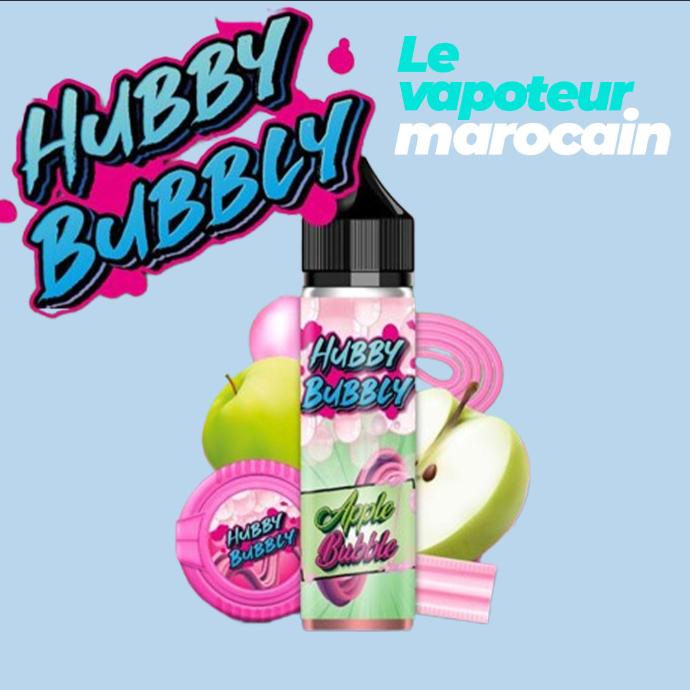 [LIQ/HUB-APB-50ML] APPLE BUBBLE 50ML OMG - HUBBY BUBBLY