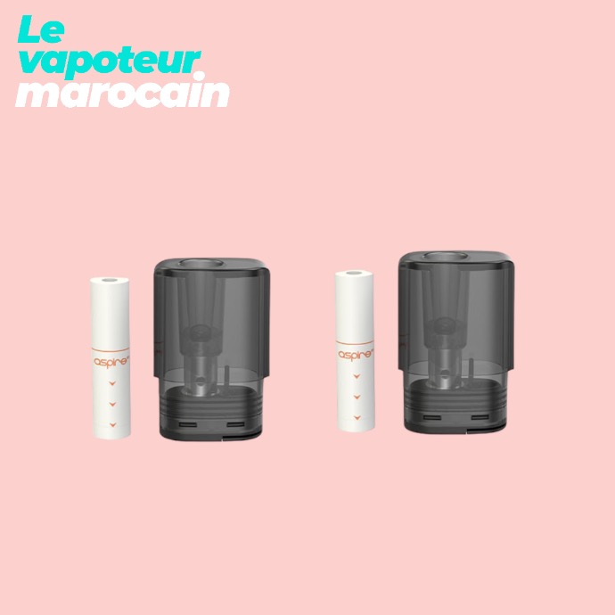 CARTOUCHES VILTER, VILTER S & VILTER FUN 2ml (2 pièces) - ASPIRE