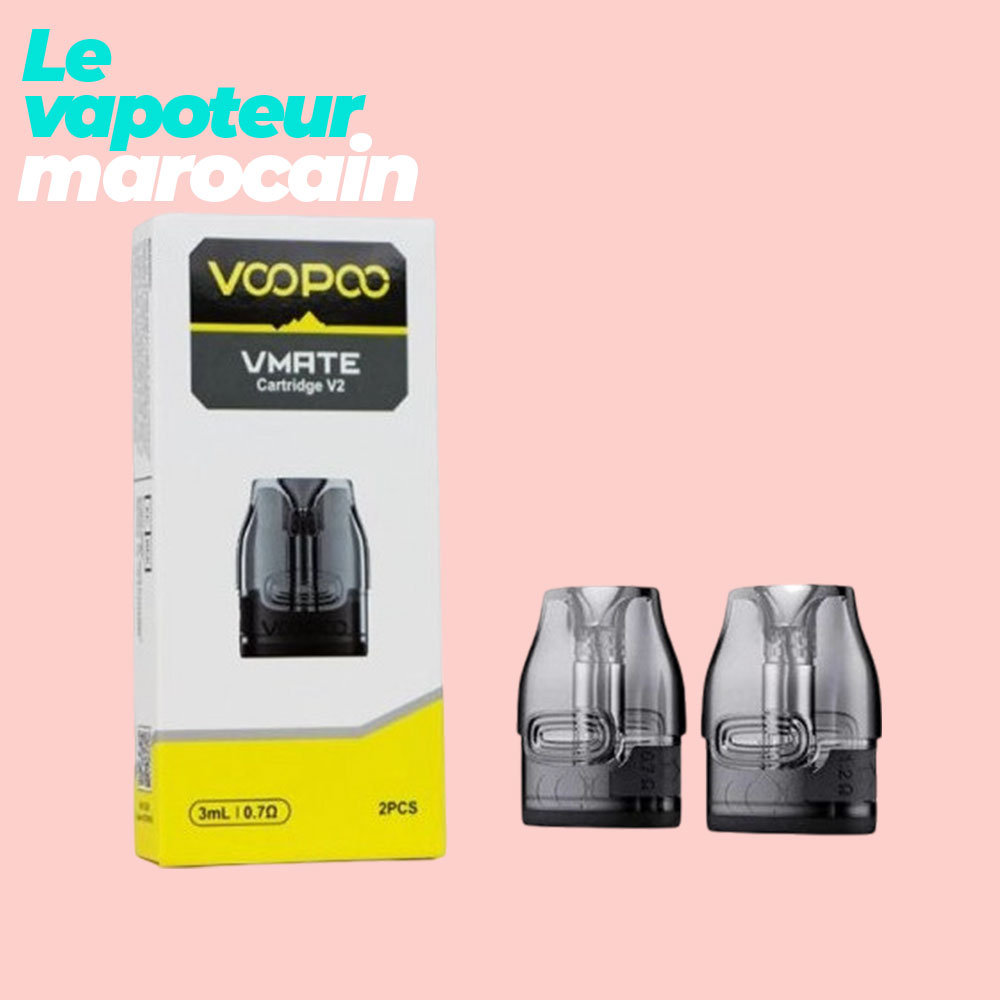 CARTOUCHES VMATE V2 (2 PCS) - VOOPOO