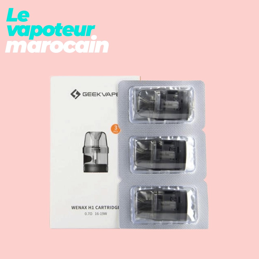 CARTOUCHES WENAX H1 (3 PCS) - GEEKVAPE