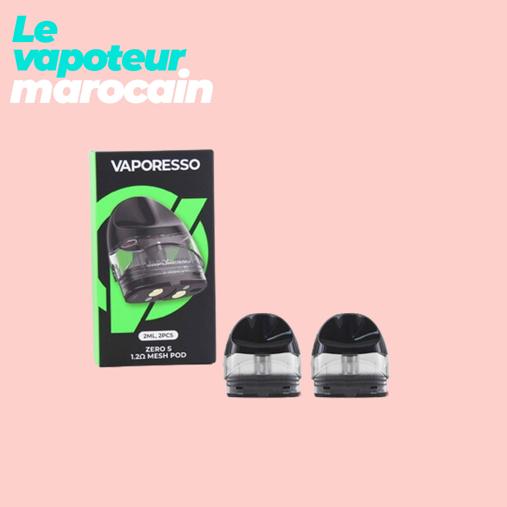 CARTOUCHES ZERO S (2 PCS) - VAPORESSO