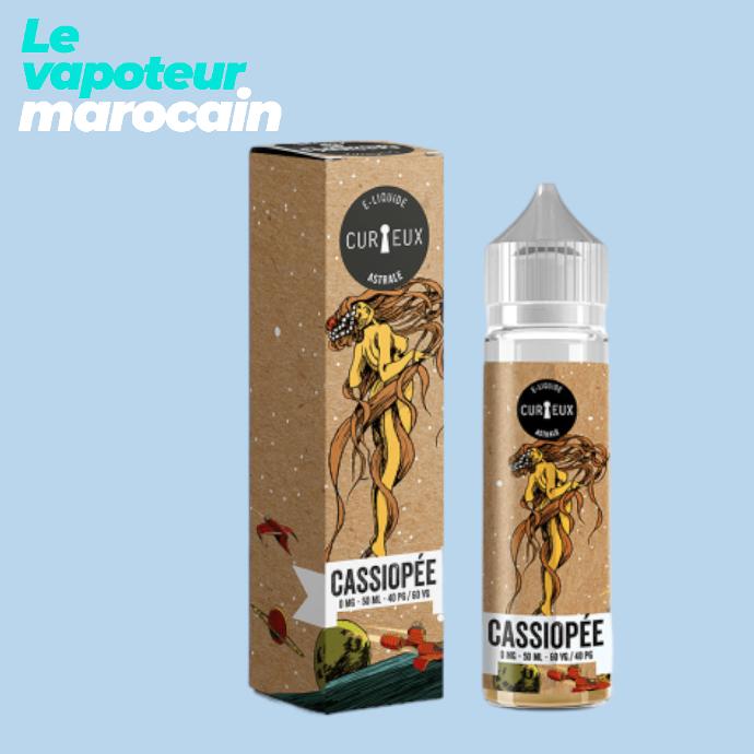 [LIQ/CUR-CAS-50ML] CASSIOPÉE 50ML 0MG - CURIEUX - ÉDITION ASTRALE