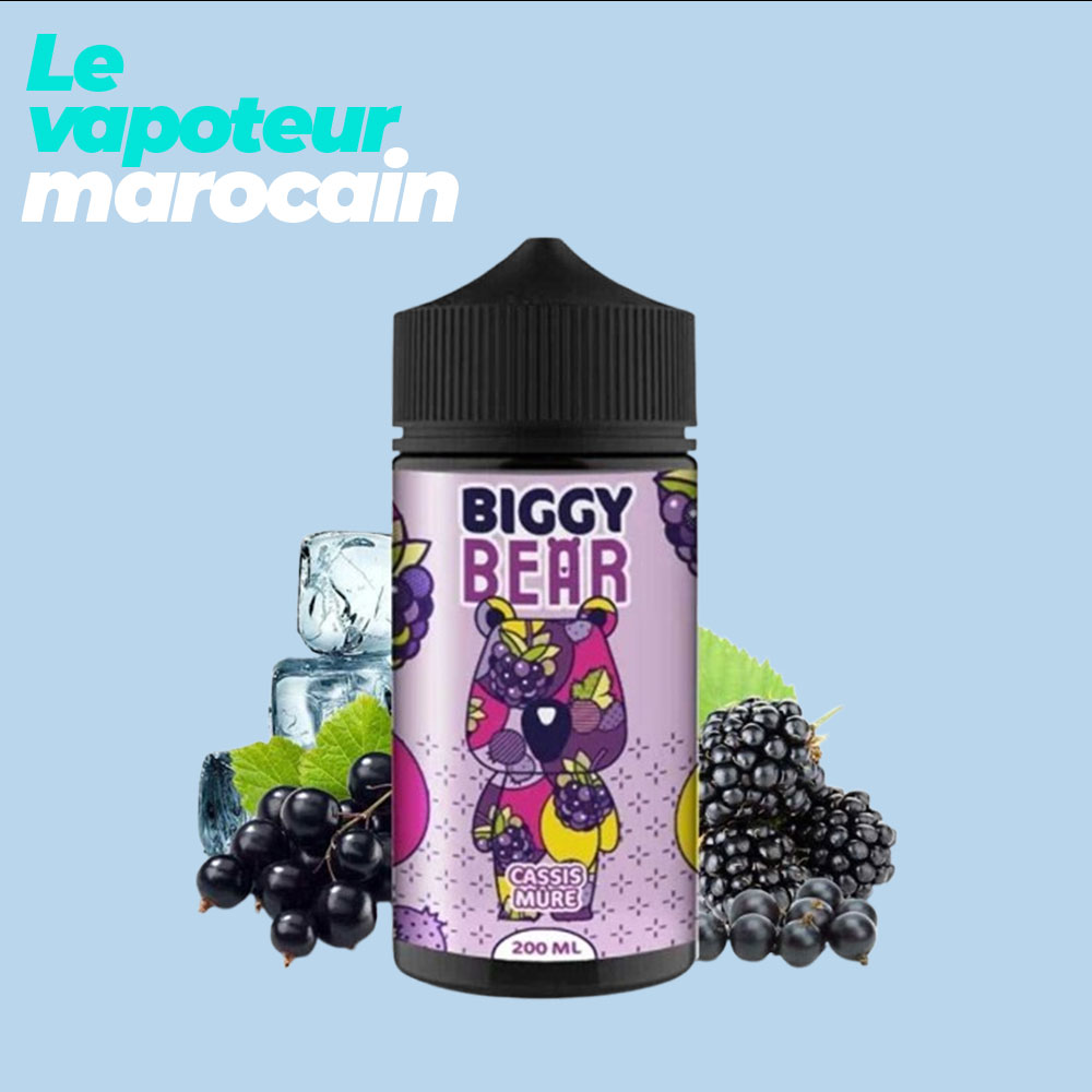 CASSIS MÛRES 200ML BIGGY BEAR