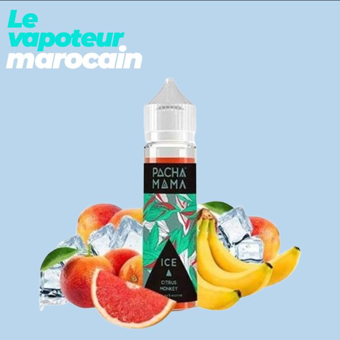 [LIQ/PAC-CIM-50ML] CITRUS MONKEY ICE 50ML 0MG - PACHAMAMA ICE