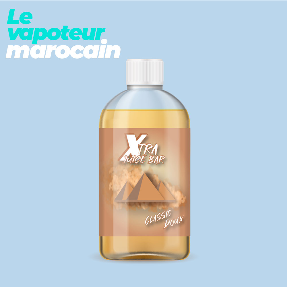[LIQ/XJB-24-1L] CLASSIC DOUX 1L 0MG - XTRA JUICE BAR