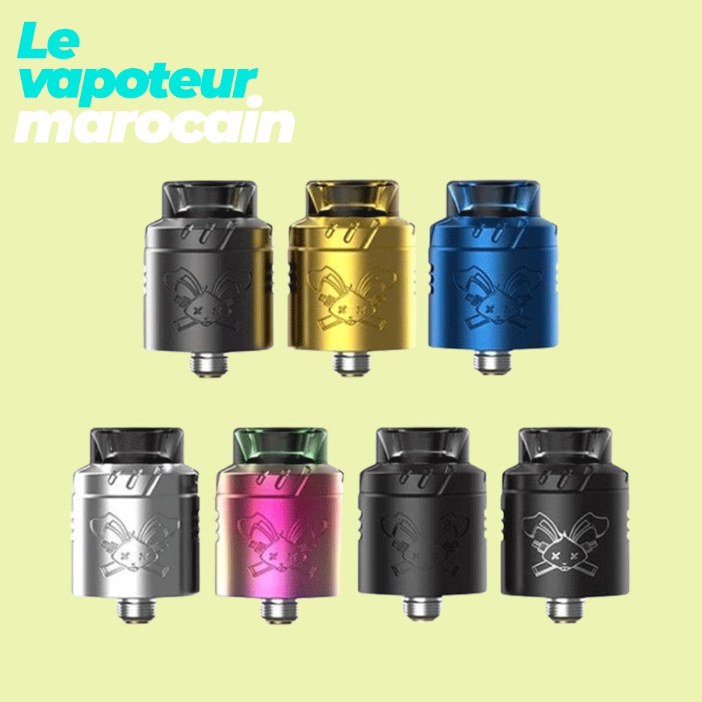 ATOMISEUR DEAD RABBIT SOLO 22MM RDA - HELLVAPE