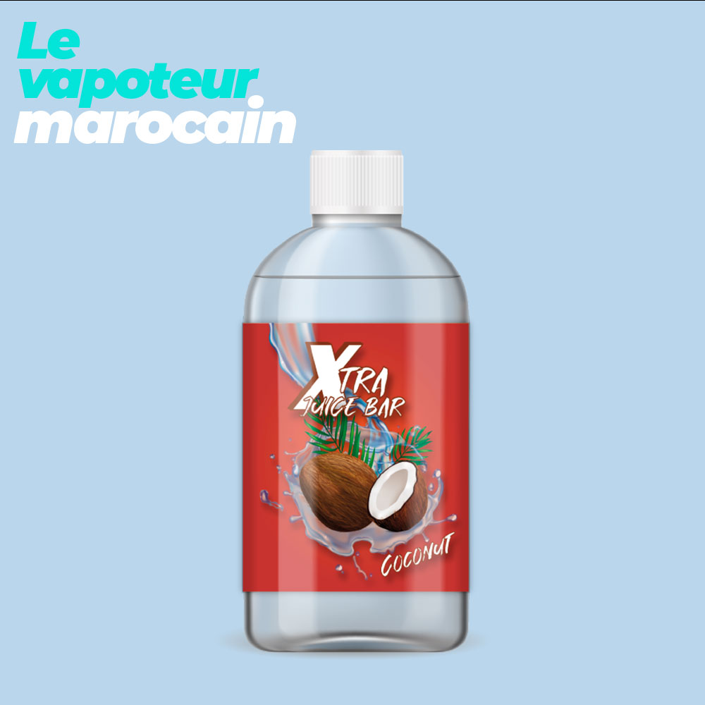 [LIQ/XJB-05-1L] COCONUT 1L 0MG - XTRA JUICE BAR