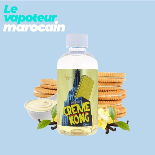 CREME KONG LEMON 200ml 0 mg - JOE'S JUICE